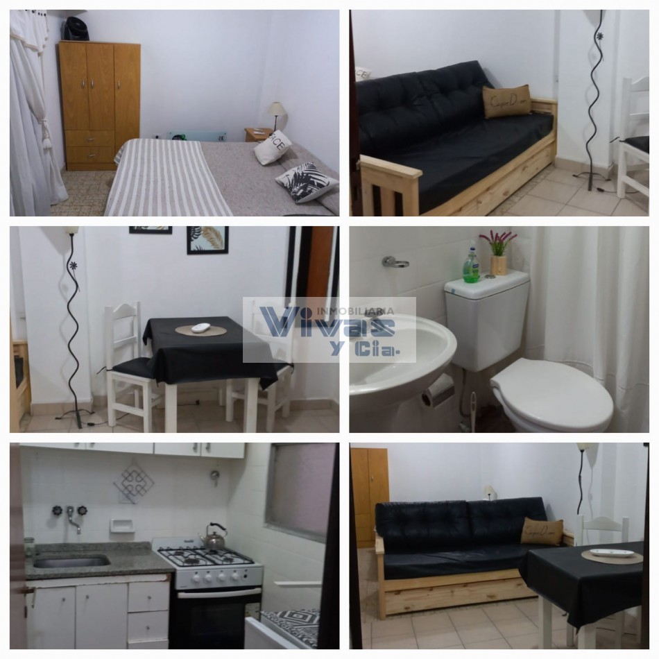 MONOAMBIENTE EN ALQUILER CON PATIO